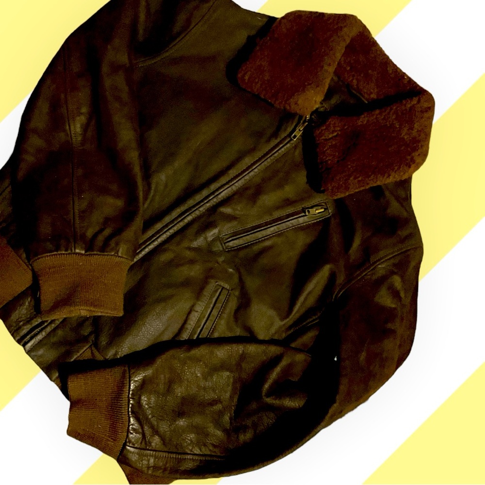 Leather PoloSport Bomber Jacket Women’s Medium